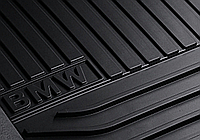 Резиновые задние коврики BMW F07 GT LCI 5 серия, Black