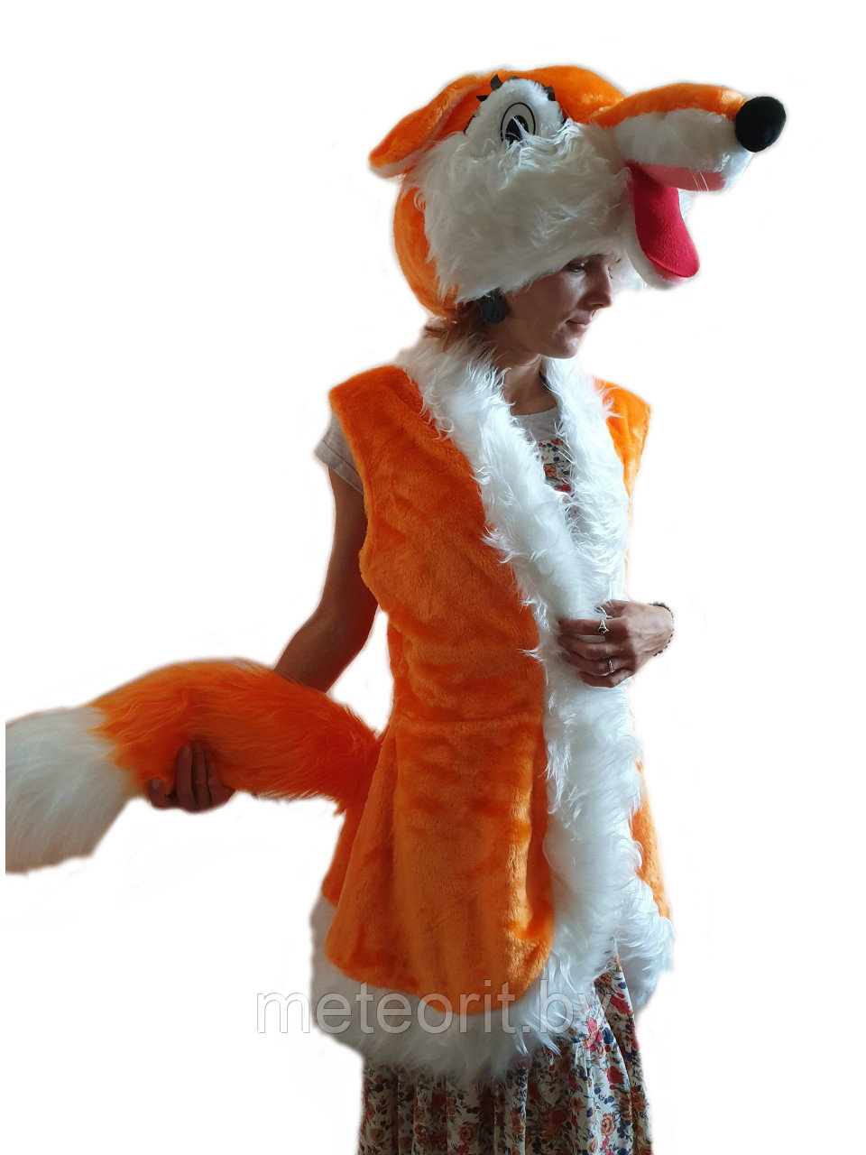 Карнавальный костюм Лиса (р.50-52) - фото 1 - id-p105688760