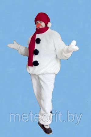 Карнавальный костюм Снеговик (р.54) - фото 2 - id-p111765498
