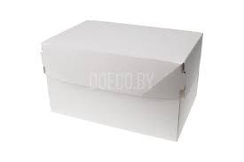Упаковка для десертов ECO CAKE 1200 WHITE, крафт и белая. Россия - фото 2 - id-p111765617