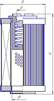 Фильтроэлемент CRA230FD1 (МГ.Ф.49-01)