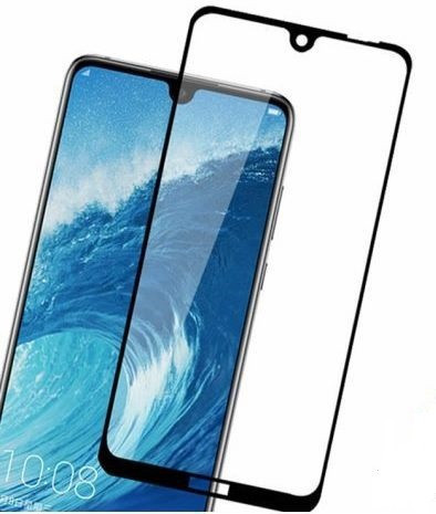 Защитное стекло Full-Screen для Huawei Y6 2019 / MRD-LX1F черный (5D-9D с полной проклейкой) - фото 2 - id-p111780980