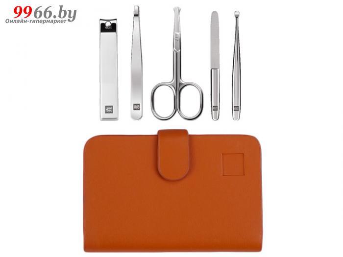 Подарочный маникюрный набор дорожный Xiaomi Huo Hou Stainless Steel Nail Clipper Set женский мужской