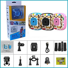 Детская экшн камера Action Camera Full HD 1080P Waterproof for Kids