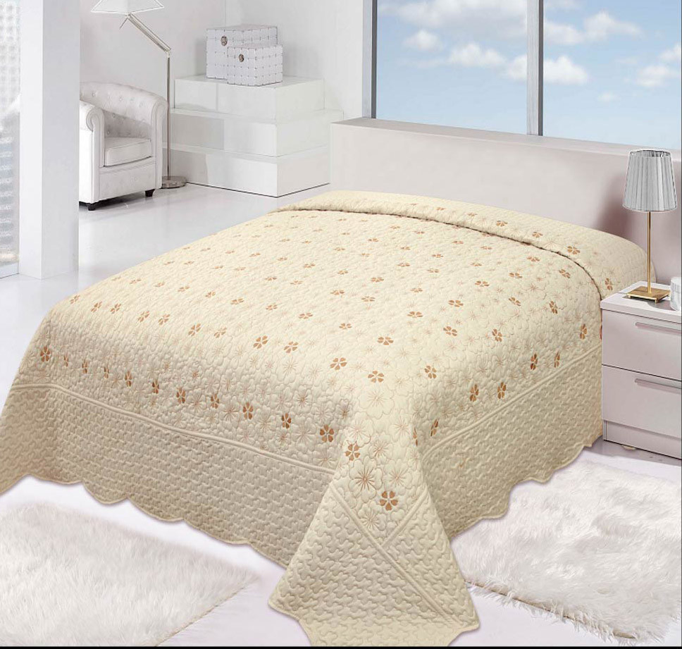 Покрывало на кровать Нежность 240х240 см Lux Cotton ЛК24 Нежность