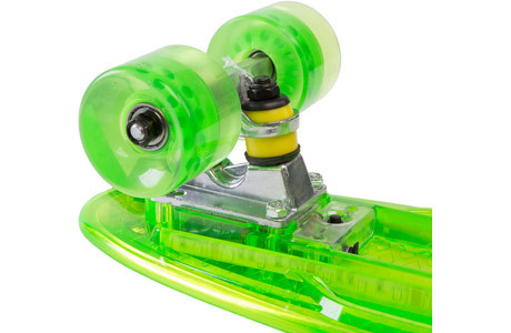 Круизер X-RAY Green, 22.5"x6", ABEC-7 FISH TLS-403-GR - фото 2 - id-p111779867