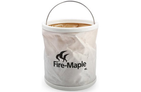 Ведро складное туристическое (водонепронецаемый полиэстер) 4л  170х195мм Fire-Maple FMP-904
