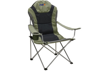 Стул туристический складной (кресло) 108x56x45 см (зеленый) FORA FC750-99806H