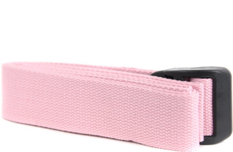 Ремень для йоги, 180 см x 3,8 см, розовый FORA YG02-A-PI