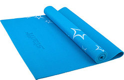 Коврик гимнастический для йоги 173х61х0,5 см, синий STARFIT FM-102-05-BL