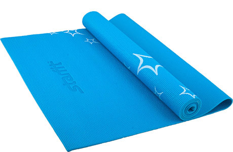 Коврик гимнастический для йоги 173х61х0,5 см, синий STARFIT FM-102-05-BL - фото 1 - id-p111779942