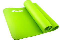 Коврик гимнастический для йоги 183х58х1,0 см, зеленый STARFIT FM-301-1-G