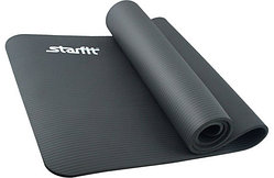 Коврик гимнастический для йоги 183х58х1,0 см, серый STARFIT FM-301-1-GR