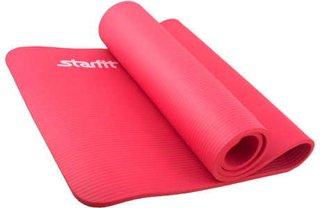 Коврик гимнастический для йоги 183х58х1,2 см, красный STARFIT FM-301-12-RD - фото 1 - id-p111779946