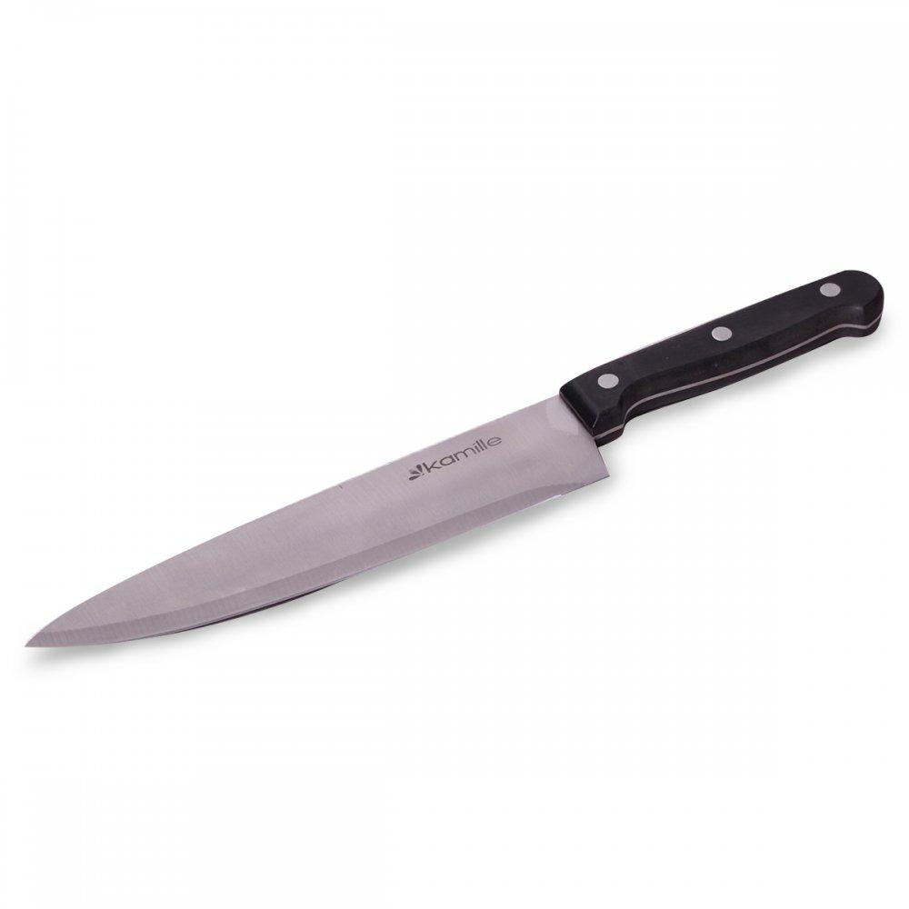 Нож «Шеф-повар» (лезвие 20см; рукоятка 12см) Kamille 5108 - фото 1 - id-p111780344