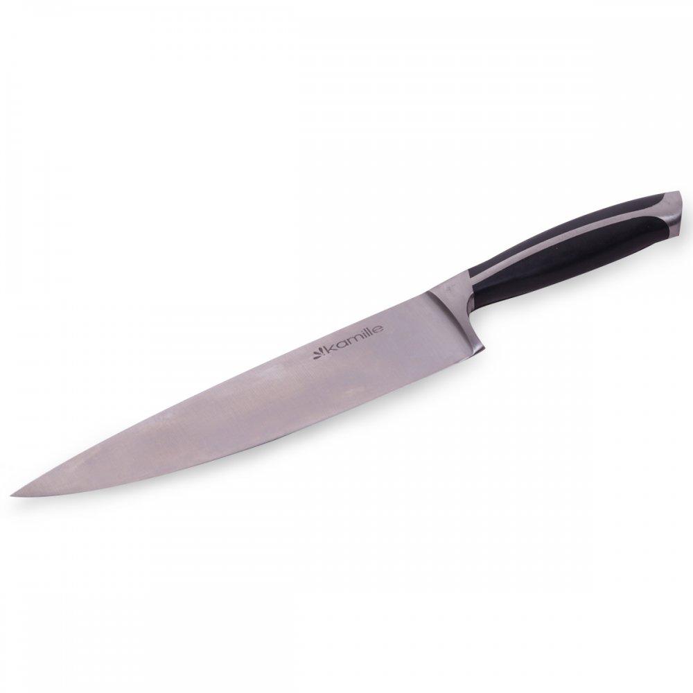 Нож «Шеф-повар» (лезвие 20см; рукоятка 13.5см) Kamille 5120 - фото 1 - id-p111780347