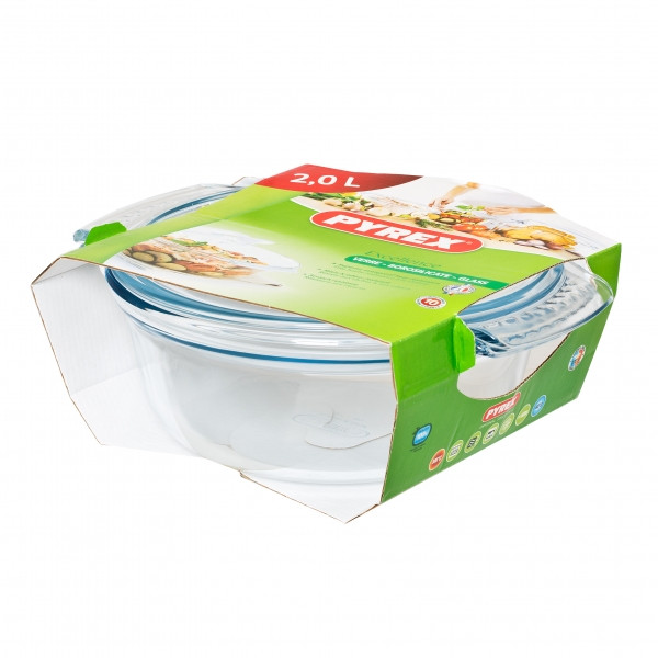 Кастрюля круглая SMART cooking 2л Pyrex 108A000N - фото 1 - id-p111780374