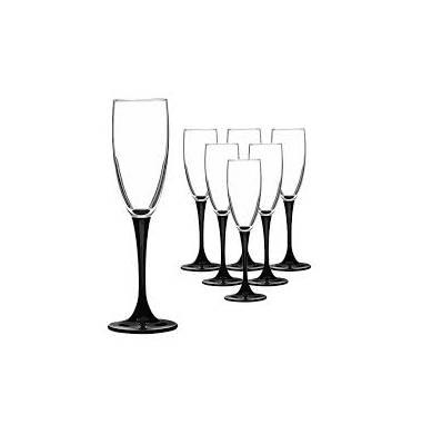 Набор бокалов для шампанского Domino 6шт 170мл Luminarc H8167 - фото 1 - id-p111780420