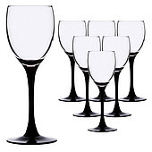 Набор бокалов для вина Domino 6шт 250мл Luminarc H8169