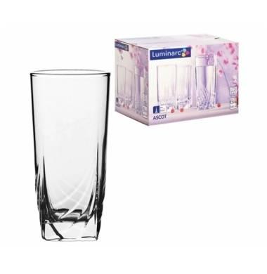 Набор стаканов Ascot 6шт 330мл высокие Luminarc H9813 - фото 1 - id-p111780431