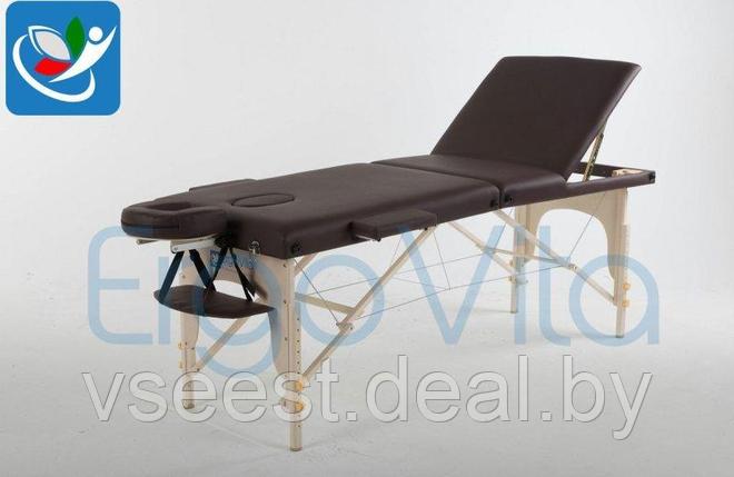 Складной массажный стол ErgoVita Master Plus (коричневый), фото 2