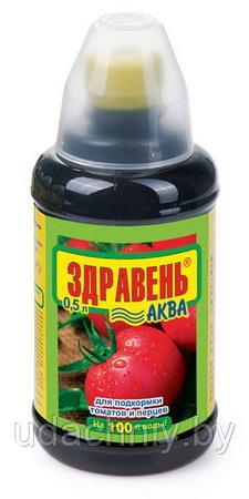Удобрение Здравень Аква для томатов и перцев. 500 мл. - фото 1 - id-p111784706