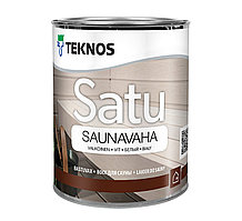 Воск для сауны Teknos SATU-SAUNAVAHA Variton, 0,45 л