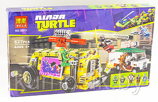 Конструктор детский Bela Ninja Turtles, 627 деталей, арт. 10211
