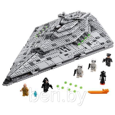 10901 Конструктор Bela "Звёздный разрушитель Первого Ордена", Аналог LEGO Star Wars 75190, 1457 деталей - фото 4 - id-p111796910