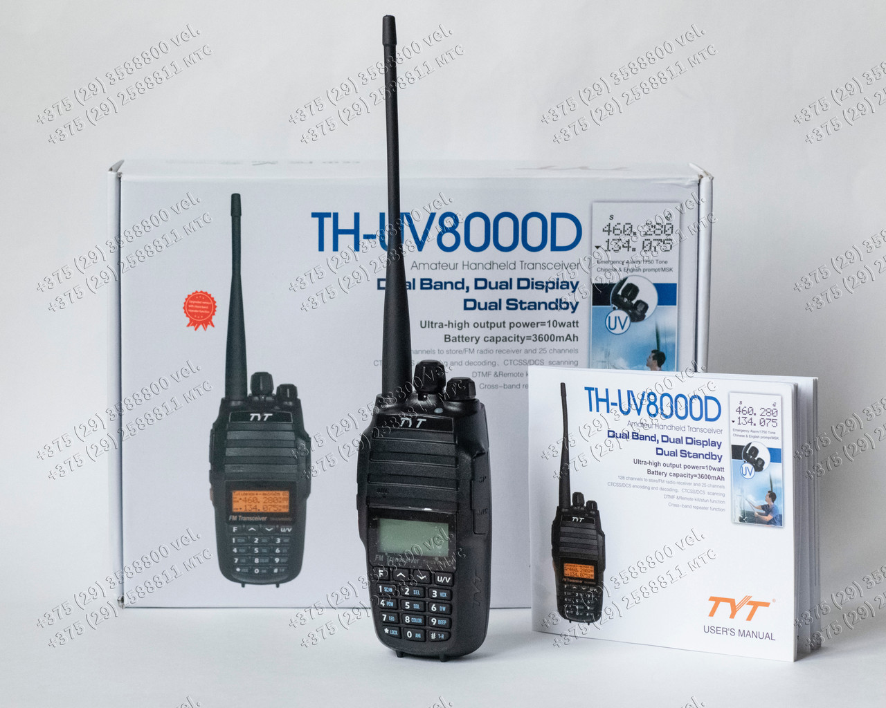 Радиостанция TYT TH-UV8000D ORIGINAL 10 Ватт рация
