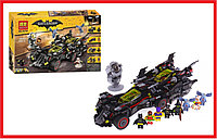 10740 Конструктор Bela ʺКрутой Бэтмобильʺ, Batman, Аналог LEGO Batman Movie 70917, 1504 деталей