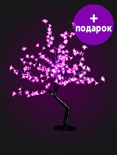 Светодиодное дерево Rich LED &quot;Баухиния&quot; 1.8 м белый розовый - фото 1 - id-p111809279