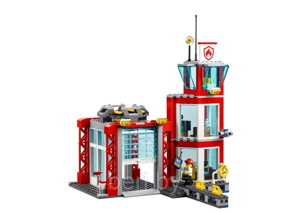 11215 Конструктор Lari "Пожарное депо", Аналог Lego City 60215, 533 детали - фото 5 - id-p111806226