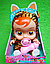 Большая детская Кукла-пупс Baby Cry интерактивная говорящая, Baby Пупс Тигренок плачущая с соской, бутылочкой, фото 2