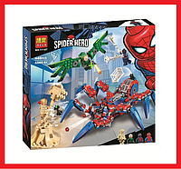 11187 Конструктор Bela Spider Hero "Паучий вездеход", аналог Lego Marvel Super Heroes 76114, 440 деталей