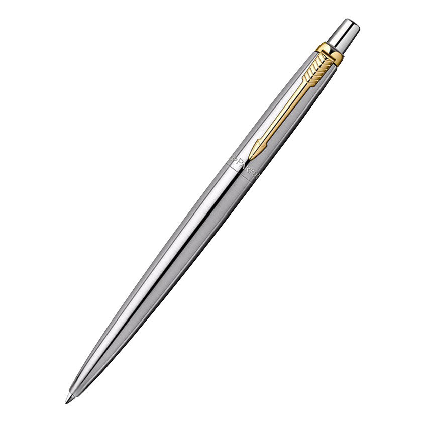 Ручка Parker Jotter Stainless Steel GT шариковая - фото 1 - id-p61902635