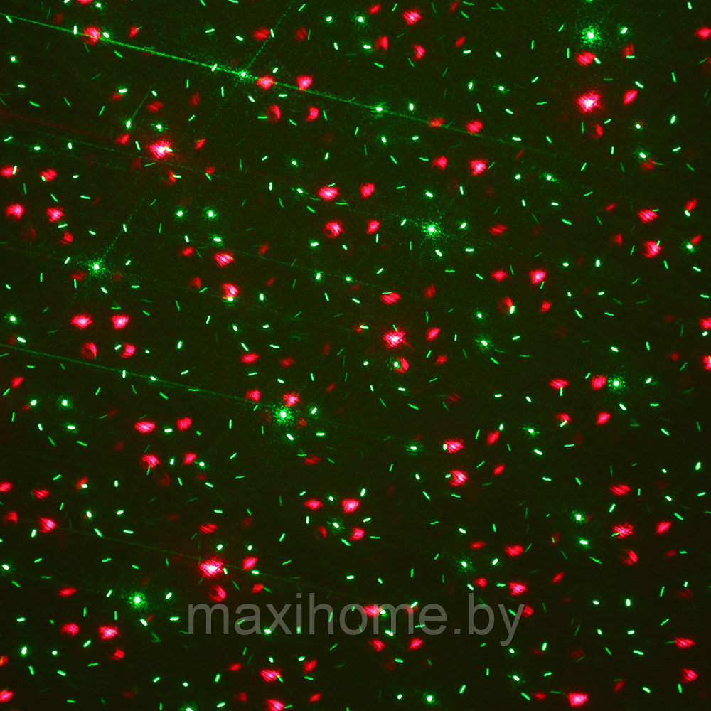 Уличный новогодний лазерный проектор Red & Green Waterproof Laser Металлический корпус - фото 4 - id-p111841518