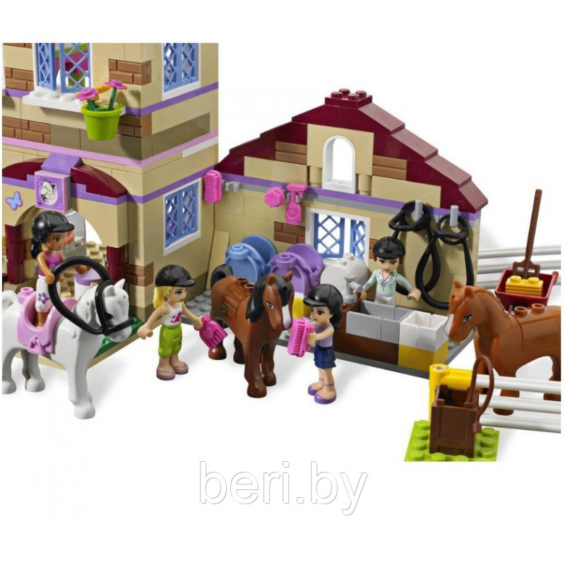 10170 Конструктор Bela Friends Школа верховой езды, аналог Лего (LEGO) Френдс 3185, 1118 деталей - фото 7 - id-p111850103