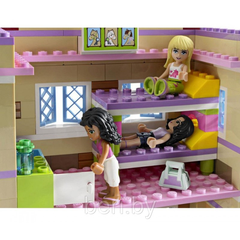 10170 Конструктор Bela Friends Школа верховой езды, аналог Лего (LEGO) Френдс 3185, 1118 деталей - фото 8 - id-p111850103