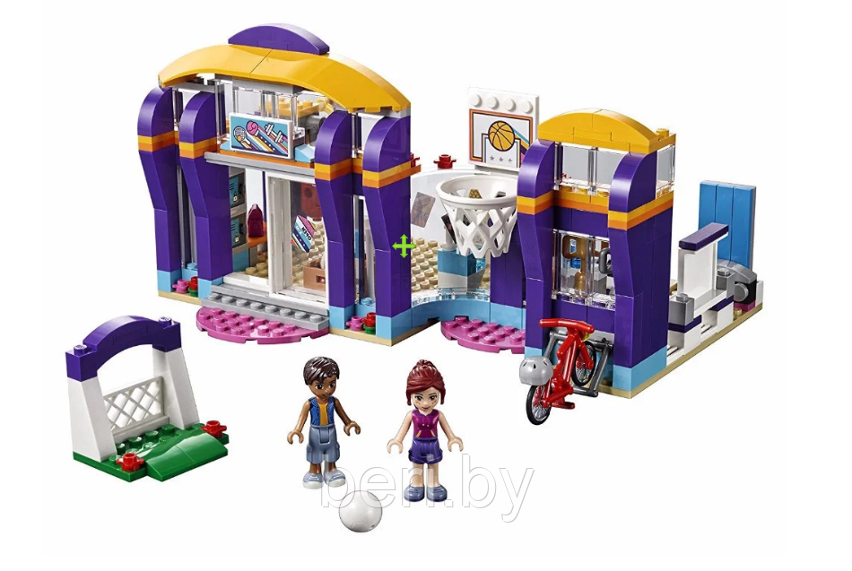 10610 Конструктор Bela Friends Спортивный центр, Аналог Lego Friends 41312, 336 деталей - фото 2 - id-p111854471