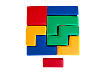 Тетрис-кубик (конструктор, 30*30*30см, кожзам), фото 3
