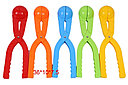 Снежколеп (устройство для лепки снежков) двойной снежколеп в виде шаров (различные цвета), арт. 079В, фото 5