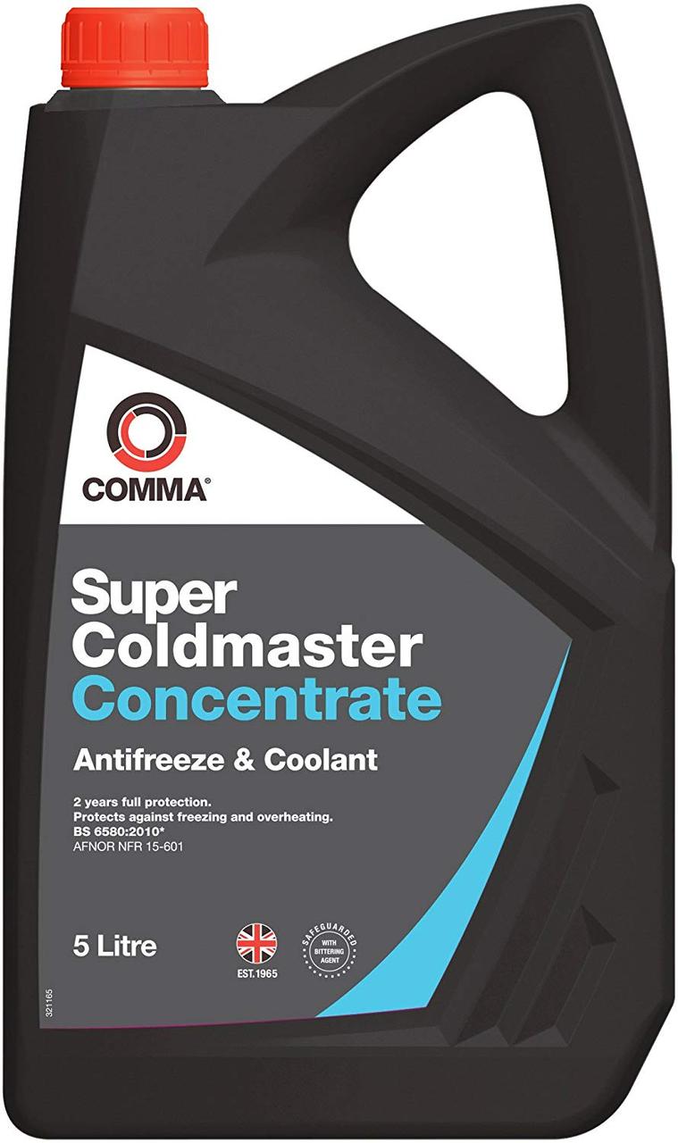 Антифриз COMMA SCA5L SUPER COLDMASTER SCA концентрат синий 5л