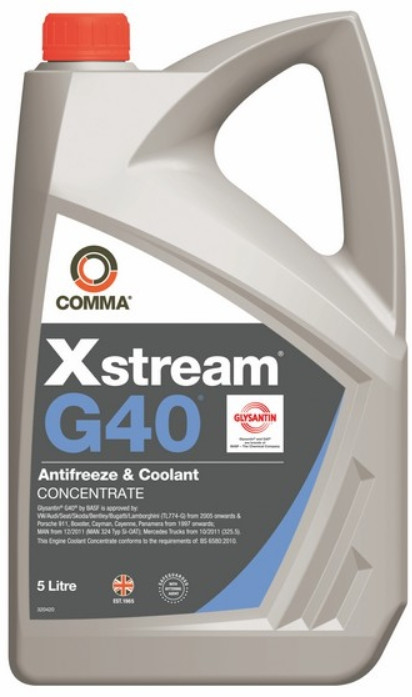 Антифриз COMMA Xstream G40 Concentrate фиолетовый 5л - фото 1 - id-p55411382