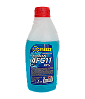 Антифриз Eurofreeze 52290 Antifreeze синий AFG 11 -35C 1кг 0,88л