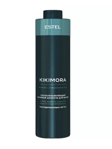 Ультраувлажняющий торфяной шампунь KIKIMORA by ESTEL 1000мл