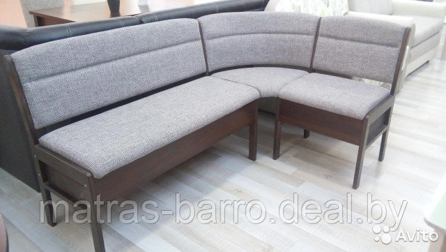 Кухонный угловой диван Этюд 2-1 облегченный с ящиками (Боровичи-мебель)