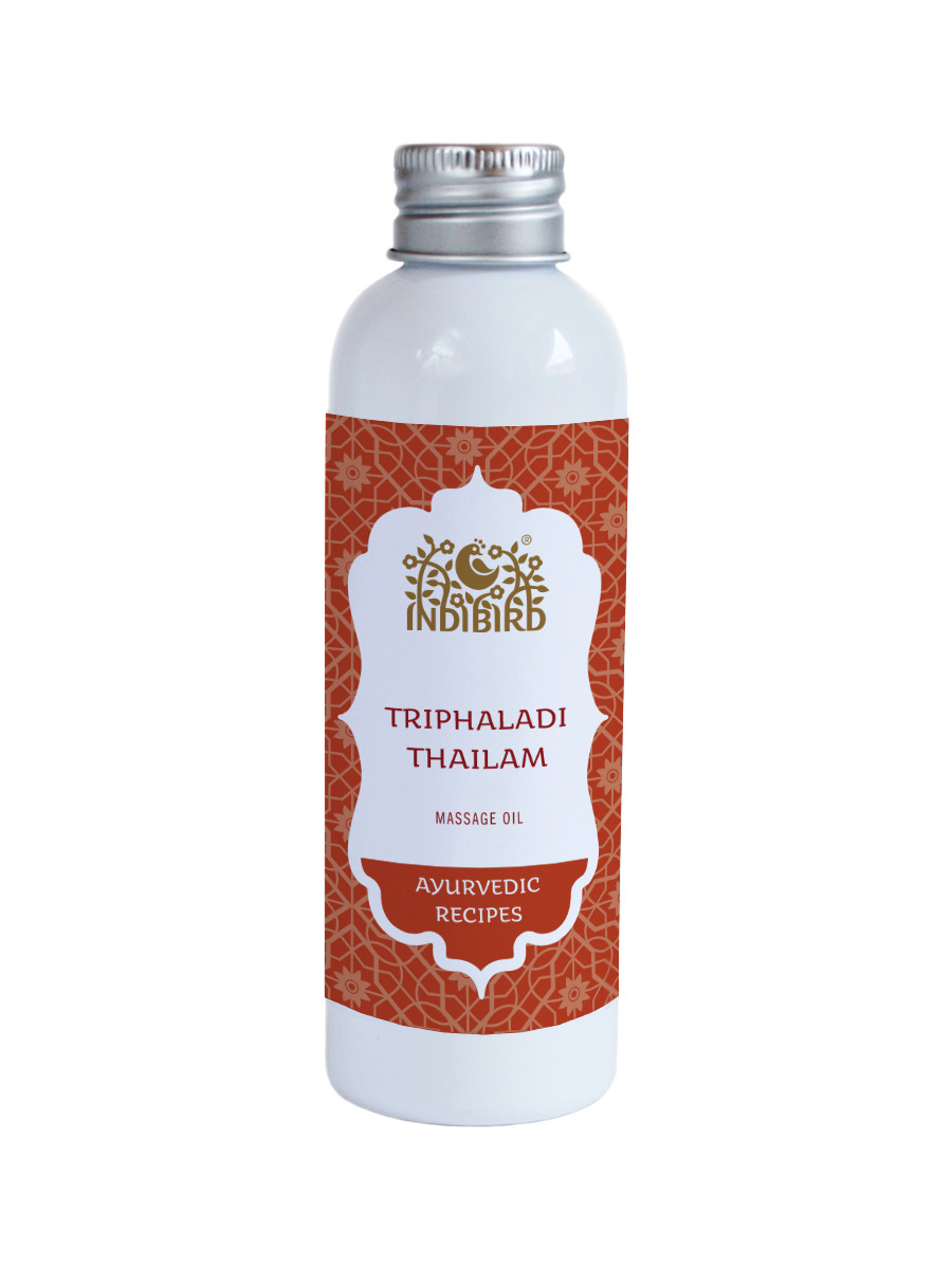 Аюрведическое масло Трифалади тайлам (Triphaladi Thailam Oil) Indibird, 150 мл