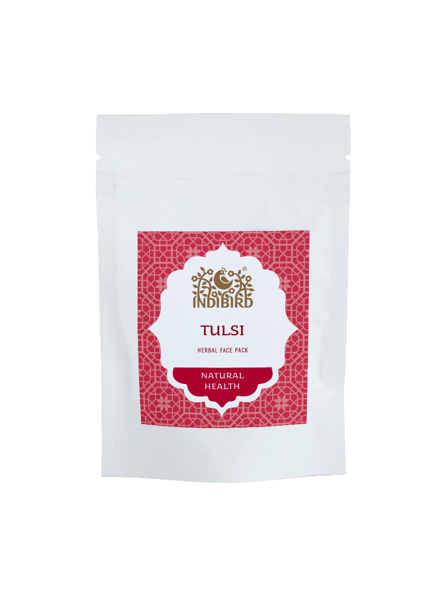 Тулси порошок из листьев Tulsi Leaves Powder Золото Индии, 50 г