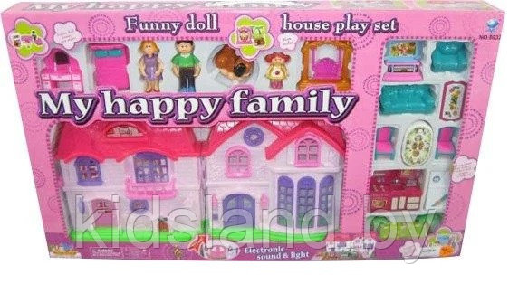 Домик для кукол Happy Family 8032 - фото 1 - id-p111916390
